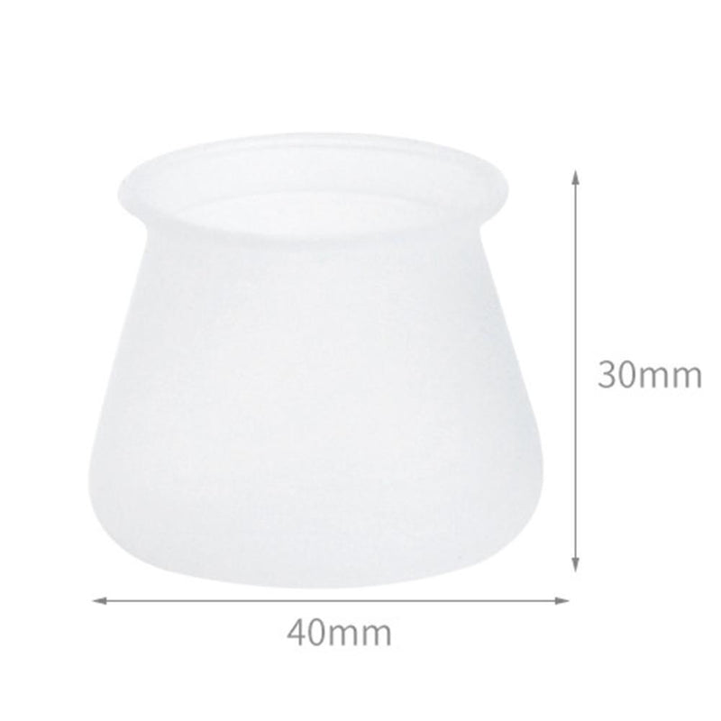 20x Furniture Table Leg Protection Cover Feet Pad Floor Anti-slip Chair Mat