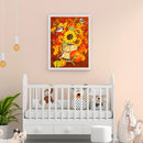 5D DIY Diamond Painting Kits Sunflower Pumpkin Full Square Drill Wall Decor Art