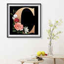 5D Letter C Mosaic Diamond Painting Drawing Full Round Drill DIY Art Handcr