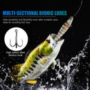 Fishing Lures Slow Sinking Multi Jointed Bionic Lures with Hook (01) Newly