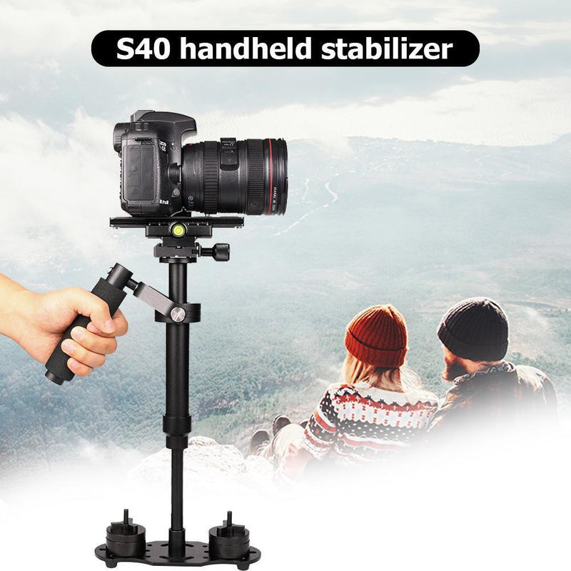 Portable S40 Aluminum Alloy Handheld Stabilizer Steadycam for DSLR DVD Cam