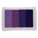 4 Colors Gradient Inkpad DIY Stamp Colored Ink Pad Printing Stationery(6)