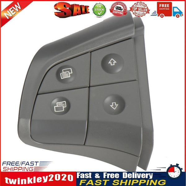 4 Keys Steering Wheel Switch Button for Benz ML/GL/R/B Class (Grey Left) Newly