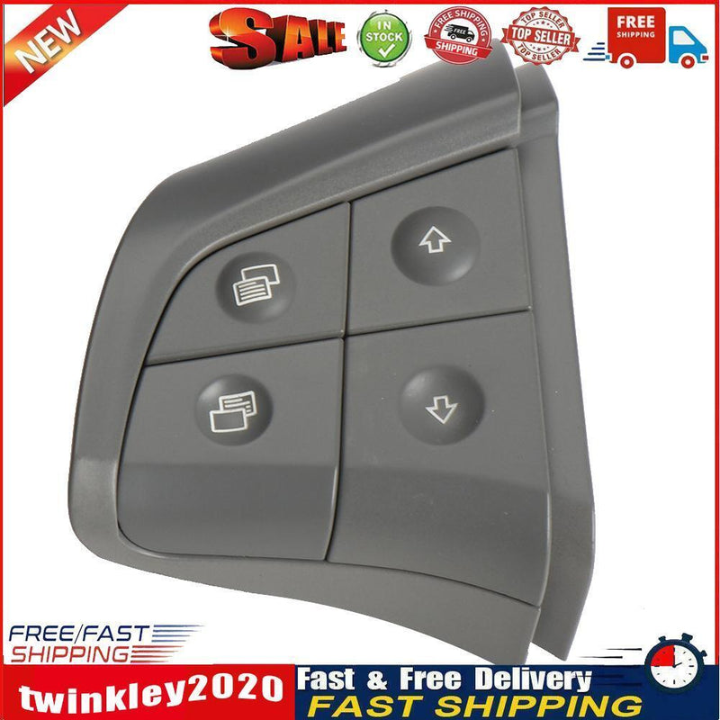 4 Keys Steering Wheel Switch Button for Benz ML/GL/R/B Class (Grey Left) Newly