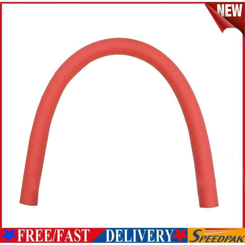Flexible Learn Swimming Pool Noodle Water Float Floating Aid (Hollow Red)