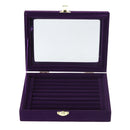 Lint Containing Jewelry Box Styrofoam Box Pack Small (Purple)