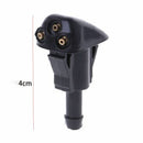 2 pcs Cleaner Hood Mini Plastic Wiper Spray Windshield Washer Washing Nozzle