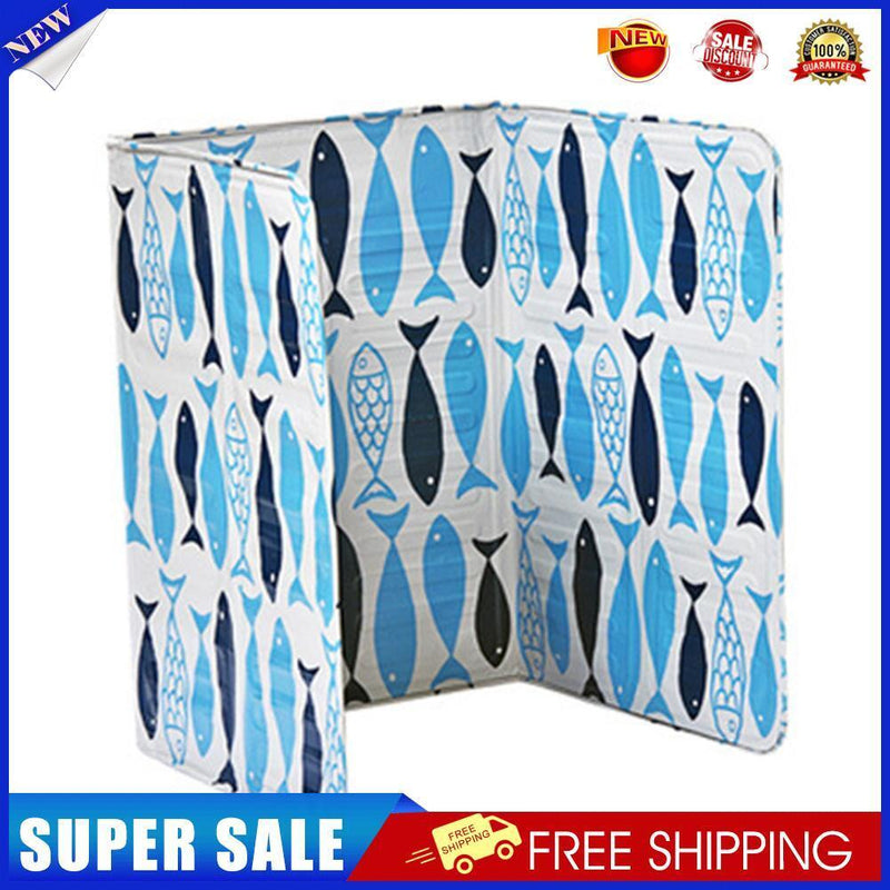 Kitchen Oil Splatter Aluminium Foil Gas Stove Foldable Baffle Plate (B)