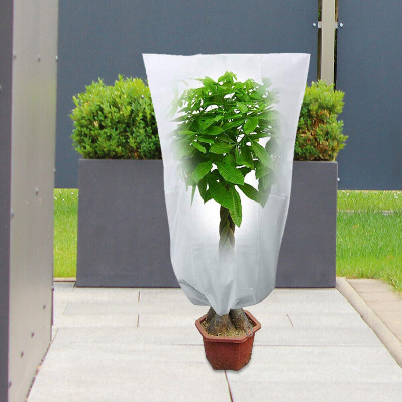 Tree Shrub Plant Protection Cover Fabric for Winter Plant Against Cold (L)