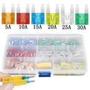 Assortment Kit Case Assorted 5-30A Car Fuse Mini Blade Fuses Fuse Box Set