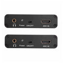 Prettygood7 HDMI ARC Audio Extractor Converter Adapter for Optical Fiber Coaxia