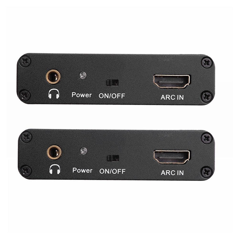 Prettygood7 HDMI ARC Audio Extractor Converter Adapter for Optical Fiber Coaxia