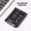 M.2 M2.SSD SATA Adapter NGFF to SATA3 Card 22PIN Computer PC Disk Converter