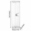 Transparent Women Portable Glasses Box Plastic Glasses Holder Eyeglasses Case