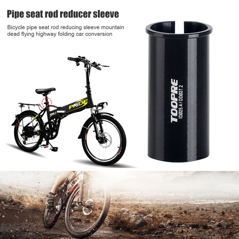 Road Bike Seat Tube Reducing Sleeve Mountain Bicycle Seatpost Converter Ada
