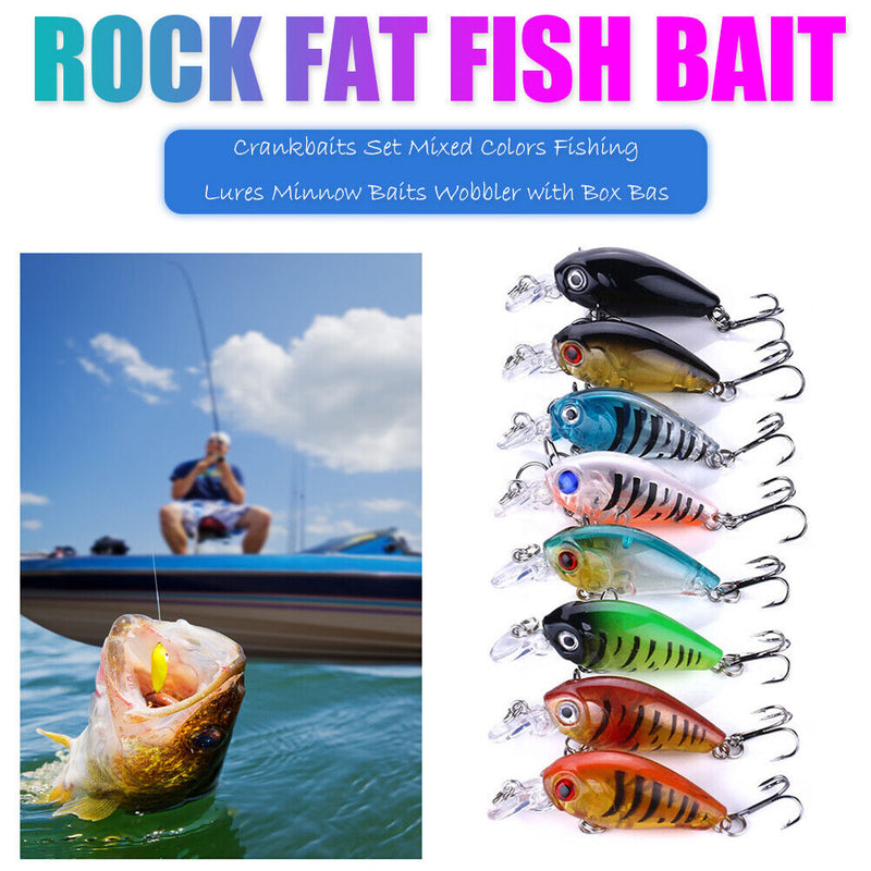 4.5cm 4g Crankbaits Fishing Lures Mini Baits Wobbler Swimbait Fishing Tackle