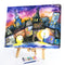 Village Night Drawing Frameless DIY Oil Paint by Number Canvas Decor (X954)