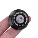 Bicycle Stem Top Beer Bottle Cap for 28.6mm Fork Tube Headset Cover (Black)