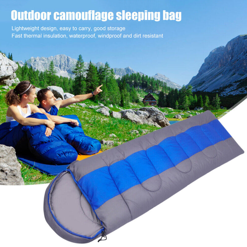 Outdoor Camping Sleeping Bag Ultralight Windproof Sleep Bags for Travel Hikin