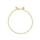 Pendant Love Heart Drop Chain Water Wave Bracelet Anklet Necklace Thick Chain
