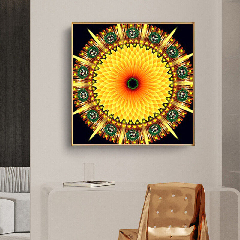 5D Full Round Drill Diamond Painting Mandala Mosaic Wall Art Craft (A675) Newly