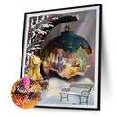 5D DIY Diamond Painting Crystal Ball Girl Full Round Drill Mosaic Art Picture