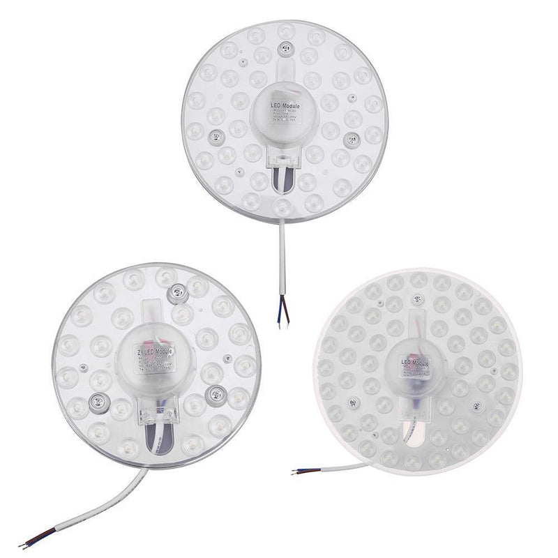 3pcs 12W White Magnet LED Ceiling Panel Bulb Replace Module