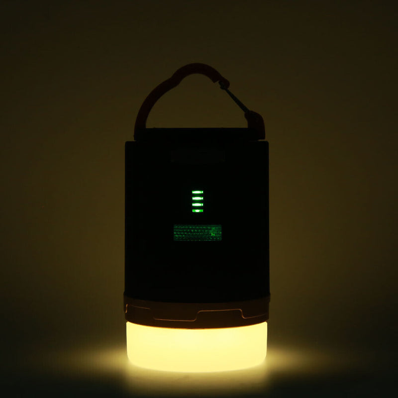 Portable USB Rechargeable Tent Camping Lamp Remote Control Hanging Light Newly