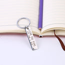 Couple Keychains - I Love You More The End I Win Cute Friendship Keyring Newly