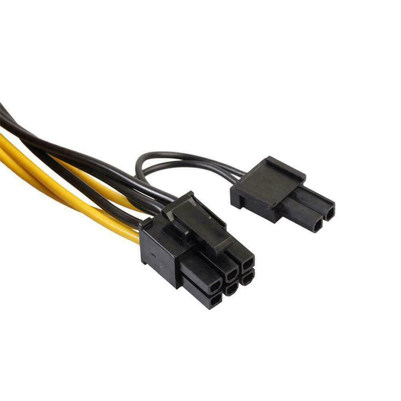 EPS CPU 12V 8 Pin to Dual 8 (6+2) Pin PCIE Adapter Bes Supply Power 7Y6T I0N6
