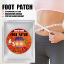 5 Packs Ginger Self Heating Anti Swelling Improve Sleep Cleaning Foot Patch