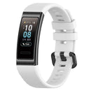 Soft TPU Watch Band Bracelet Wrist Strap for Huawei Band 3 Pro (White) Newly