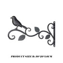Metal Hanging Flower Plant Basket Flower Pot Support Bracket Household Tools