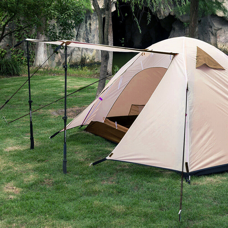 4pcs Camping Tent Rope Hooks Outdoor Hanger Wind Rope Buckle Tent Accessories