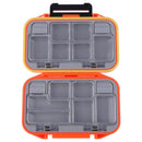 Outdoor-12 Grids Fishing Bait Bait Storage Waterproof Hook Bait Bait Ki