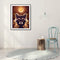 #A 5D DIY Diamond Painting Kits Moon Animal Full Round Drill Mosaic Rhinestone A