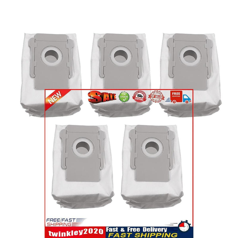 Dust Bag - Vacuum Cleaner Replacement Bag for iRobot Roomba S9 / i7 (5pcs) Newly