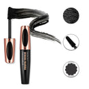 4D Silk Fiber Eyelash Mascara Waterproof Length Thick Long Lasting Smudge-Proof