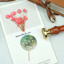 Retro Seal Wax Seal Stamp Head Fire Paint for Invitation Signature Invitations