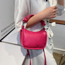 Women Underarm Shoulder Bags Fashion PU Leather Small Purse Travel Daily Handbag