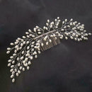 Fashion Women Tiara Bridal Hair Comb Wedding Headwear Jewelry Hair T1U2