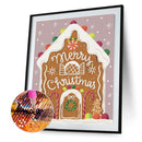 Diamond Painting 5D Full Round Drill Mosaic DIY Candy House Kit Wall Decorati