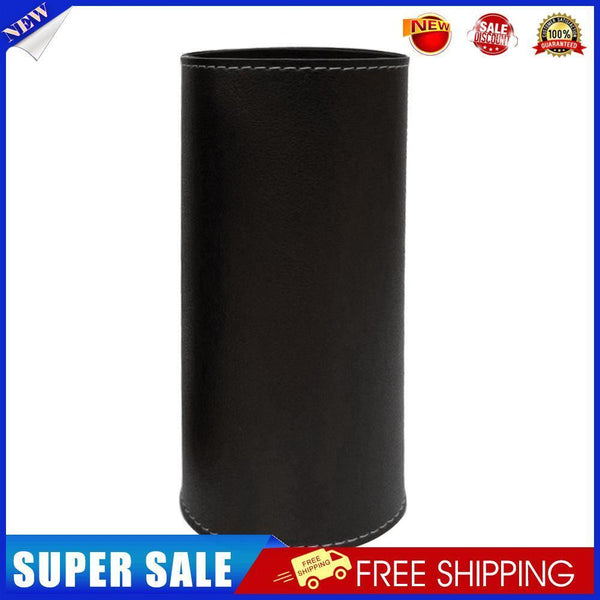 Gas Tank Protective Cover PU Outdoor Camp Fuel Cylinder Storage Bag (Black)