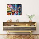 Full Drill 5D DIY Diamond Painting Street View Embroidery Cross Stitch Decor