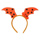 Bat Wings Headdress Non Slip Women Girl Hair Band for Halloween Party (Purp
