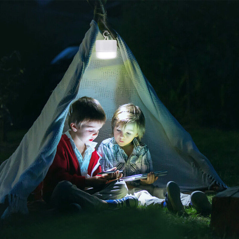 LED Camping Lights Portable Tent Lights Rechargeable for Hiking Fishing Out