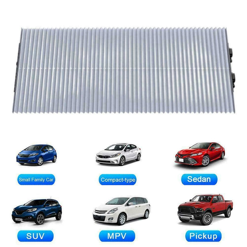 Car Sun Shade Sunscreen Retractable Front Car Windshield Plate Shading Hot Y4H8