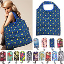 Fashion Recycle Folding Travel Handbags Reusable Eco Shopping Bag Tote Pouch