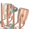 Milk Bottle Drain Rack Drying Stand Infant Milk Jar Washing Drying (Orange)