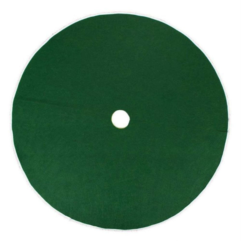 Xmas Floor Cover Outdoor Blanket Christmas Tree Skirt 4 Layers Carpet Floor Mat